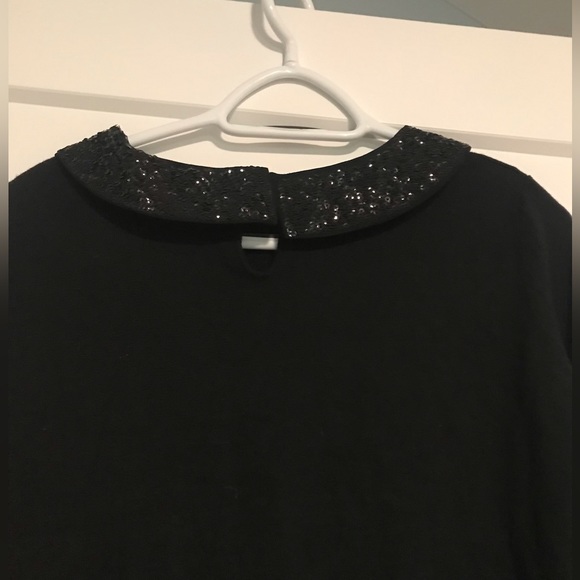 Sequin Peter Pan collar sweater - Picture 3 of 3